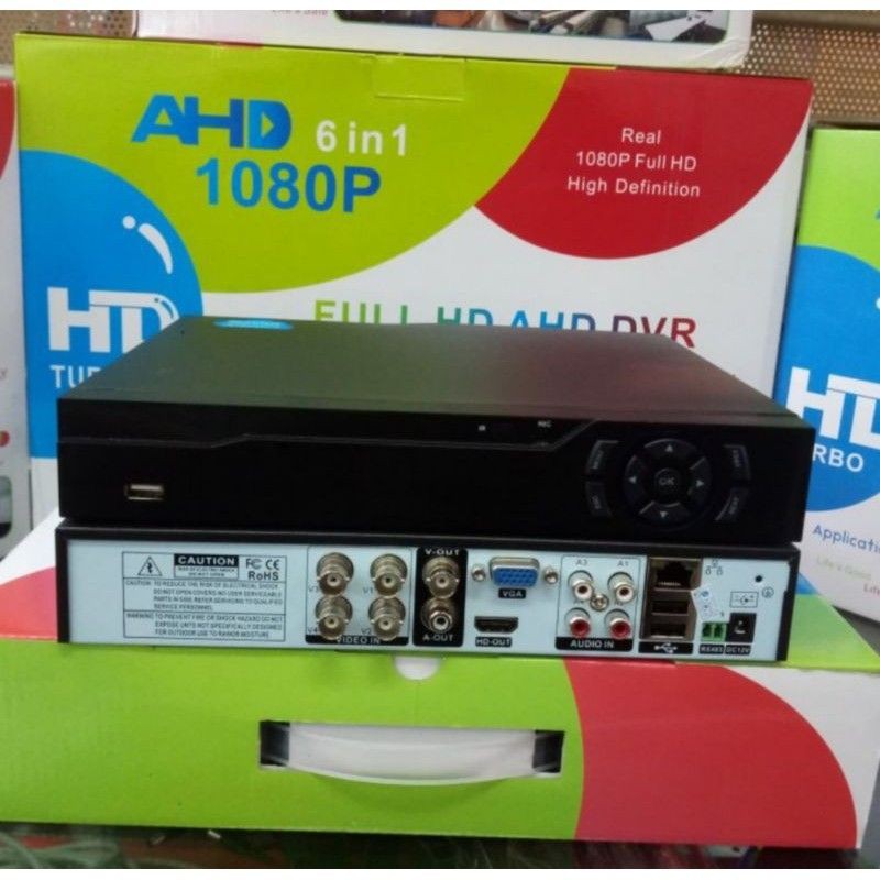 DVR CCTV 4 CHANNEL 5MP 2560P SMART ULTRA HD 4k 6 IN 1