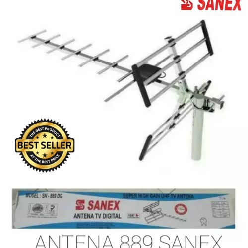 Antena TV Digital Luar / Outdoor Sanex 889 FREE KABEL 10 METER SN-889