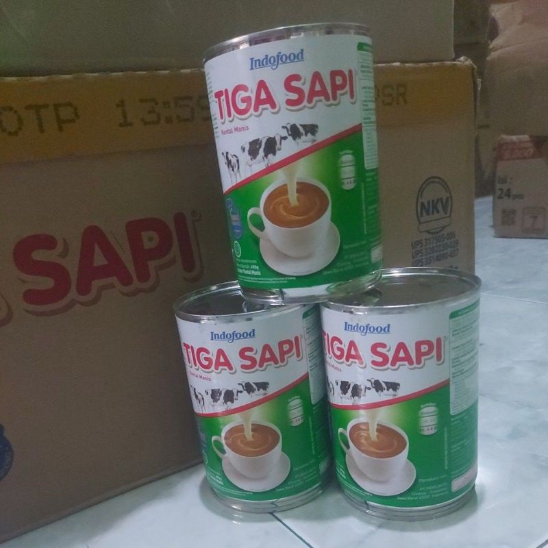 

Susu Tiga Sapi kaleng 490g