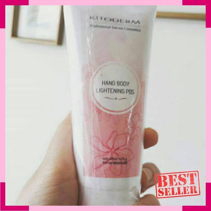 KITODERM HAND BODY LIGHTENING P05 - pemutih badan seketika- insta bright