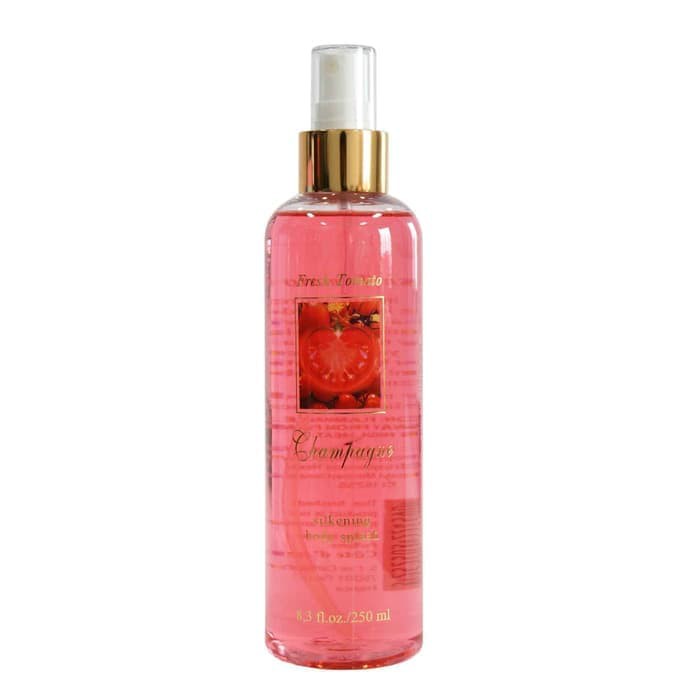 HOT PROMO IQRA 6034  Champagne Silkening Body Splash FRESH TOMATO 250ml - Body
