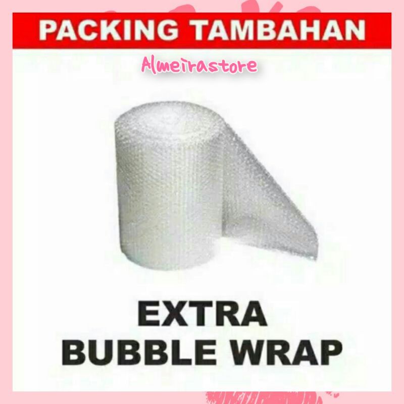 Bubble Wrap Tambahan Packing