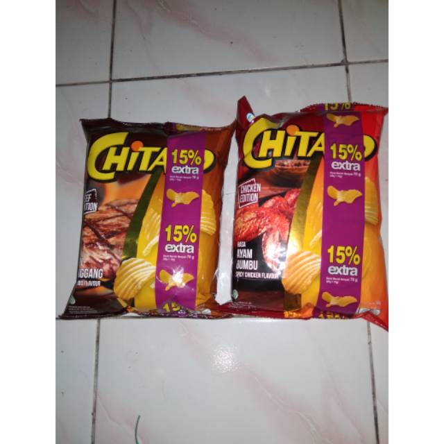 

CHITATO 68 g+10 g = 78 g,