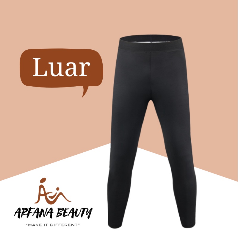 Celana Pembakar Lemak Silver Sweat Pant  Baju Gym Double Lapis Perak Celana Olahraga FULL SILVER BURN PANT  CHS0159