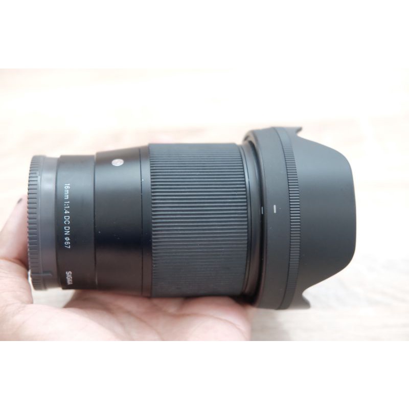 Sigma 16mm f1.4 C untuk kamera mirrorless Sony E-mount