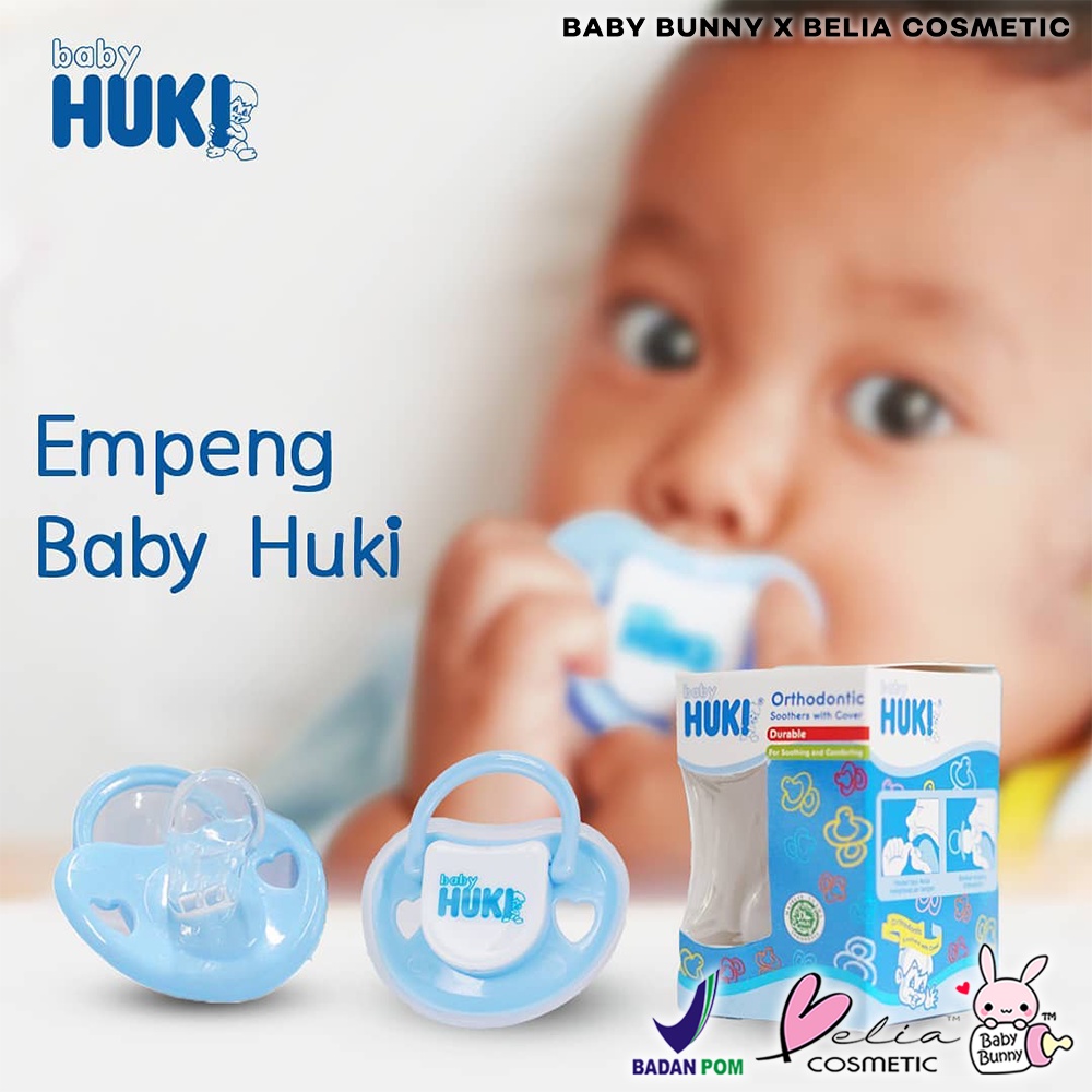 ❤ BELIA ❤ BABY HUKI Series | Orthodontic ECER, 3 in 1 | Empeng 2 In 1 | Regular Silicone Nipple | Dot Susu Botol Milk Bottle 0 Sampai 6+