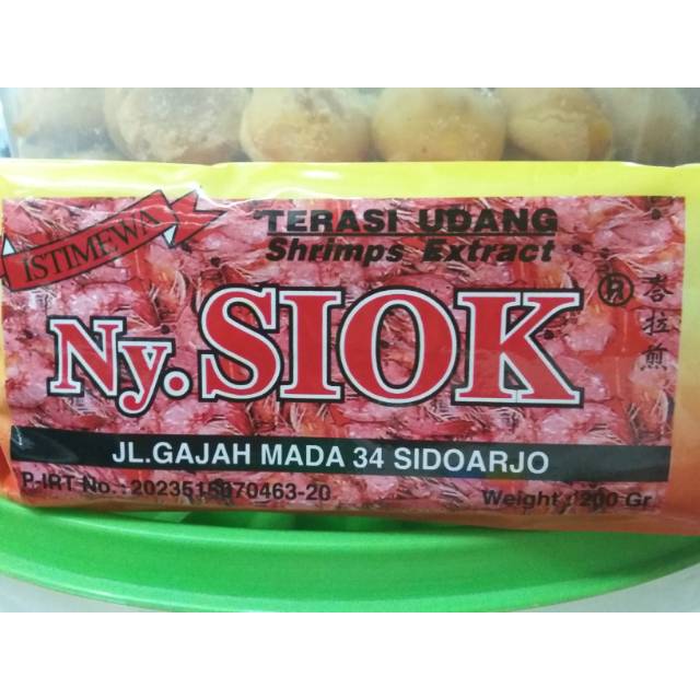 

Terasi Udang Ny Siok (Mentah)