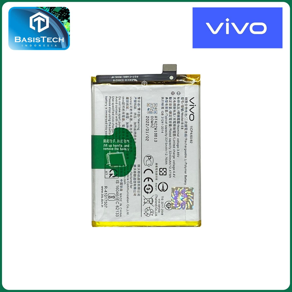 BATERAI VIVO V11 1806 - BATERAI VIVO V11i - B-E8 - ORI