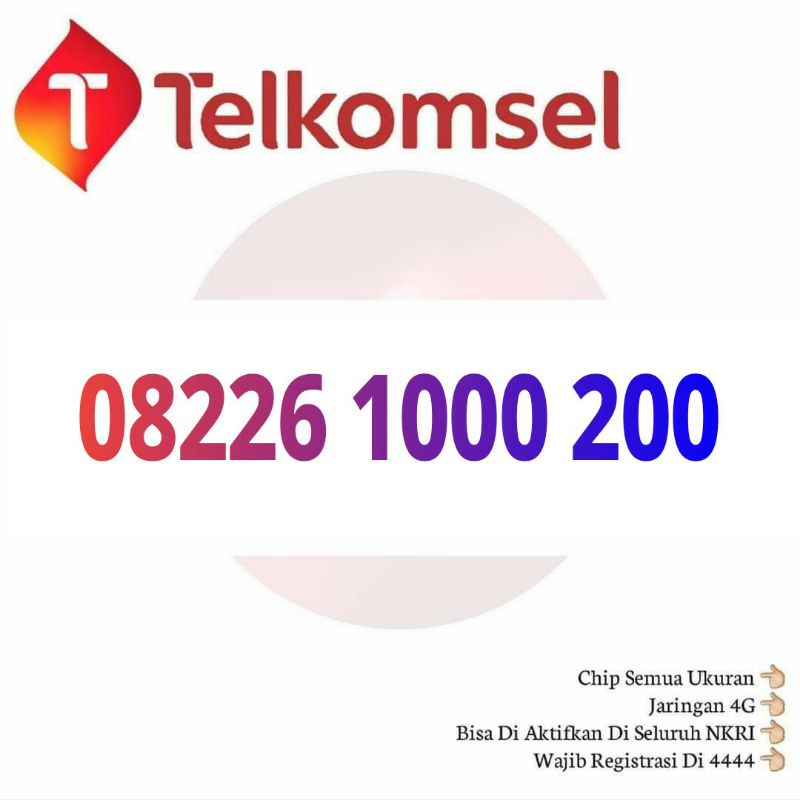 nomor cantik telkomsel simpati loop 1000 200