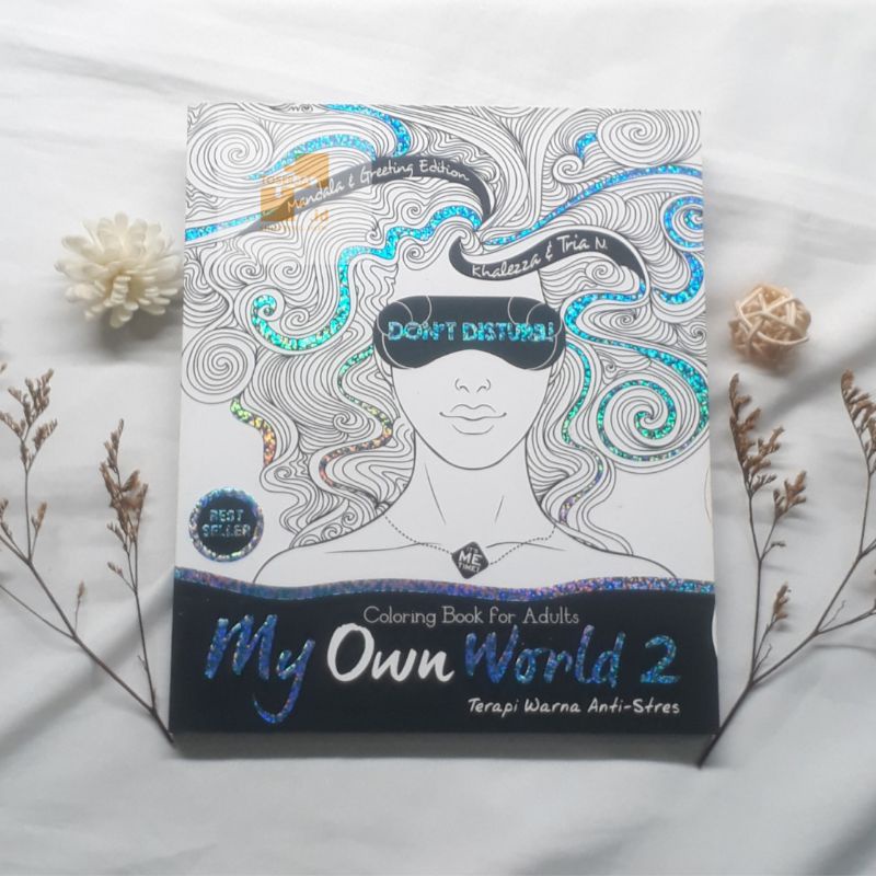 

Buku Mewarnai Orang Dewasa My Own World Seri2