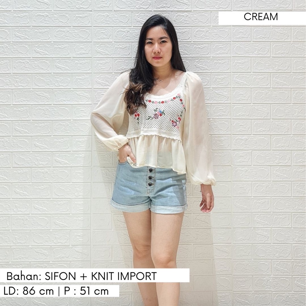 4058 eliza knit top import