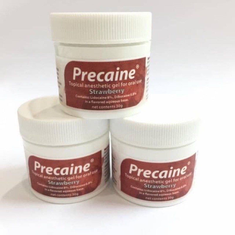 PRECAINE TOPICAL ANASTESI GEL . DENTAL . GIGI . ORIGINAL . ANESTHETIC . ANESTESI .Behelldental