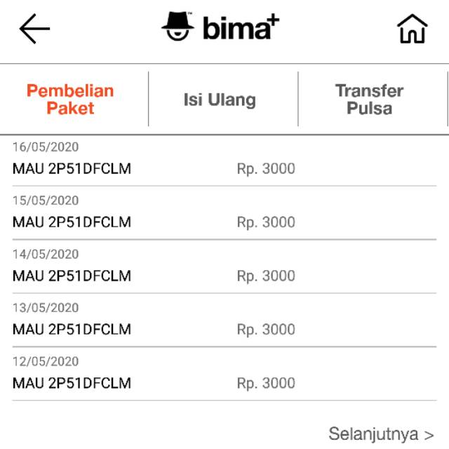 #TERMURAH KARTU SAKTI TRI (paket 2,5gb+25mnt 1hari)