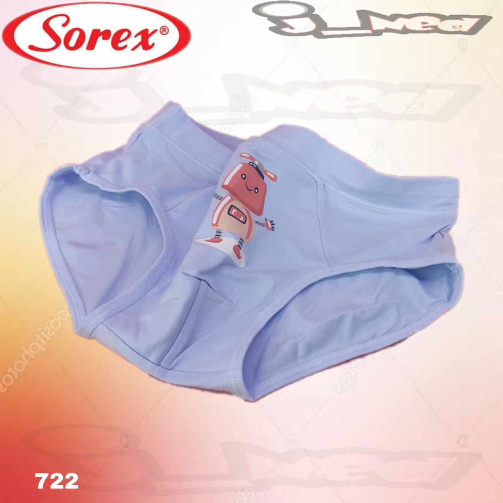 J722 CD ANAK COWOK SOREX S-XL SOREX GM 650 CELANA DALAM  ANAK