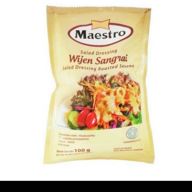

MAESTRO WIJEN SANGRAI SALAD DRESSING 100 gram