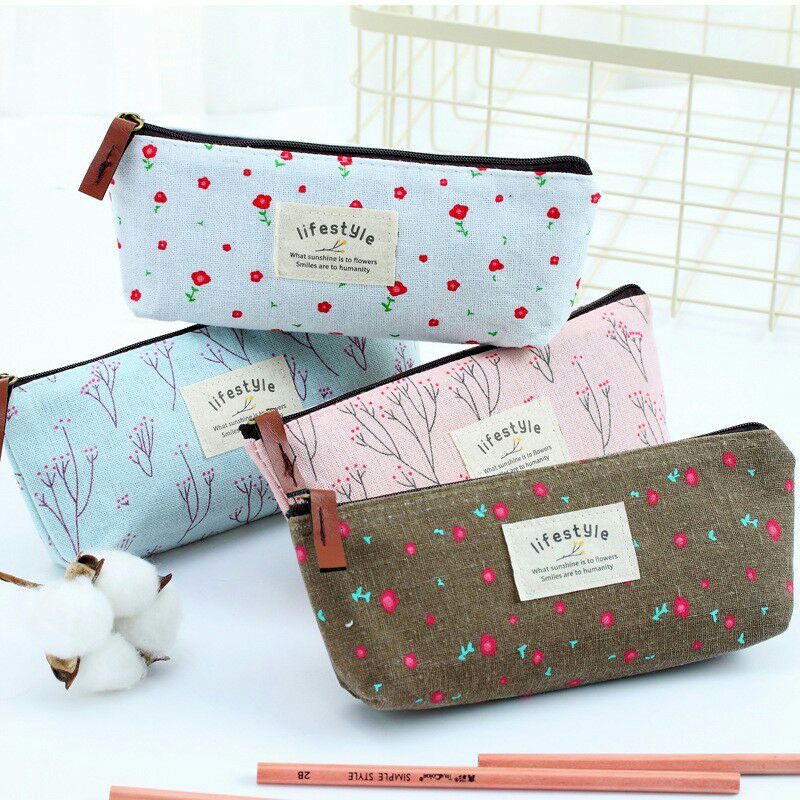 Tepak /Tempat pensil/ Kotak pensil bunga