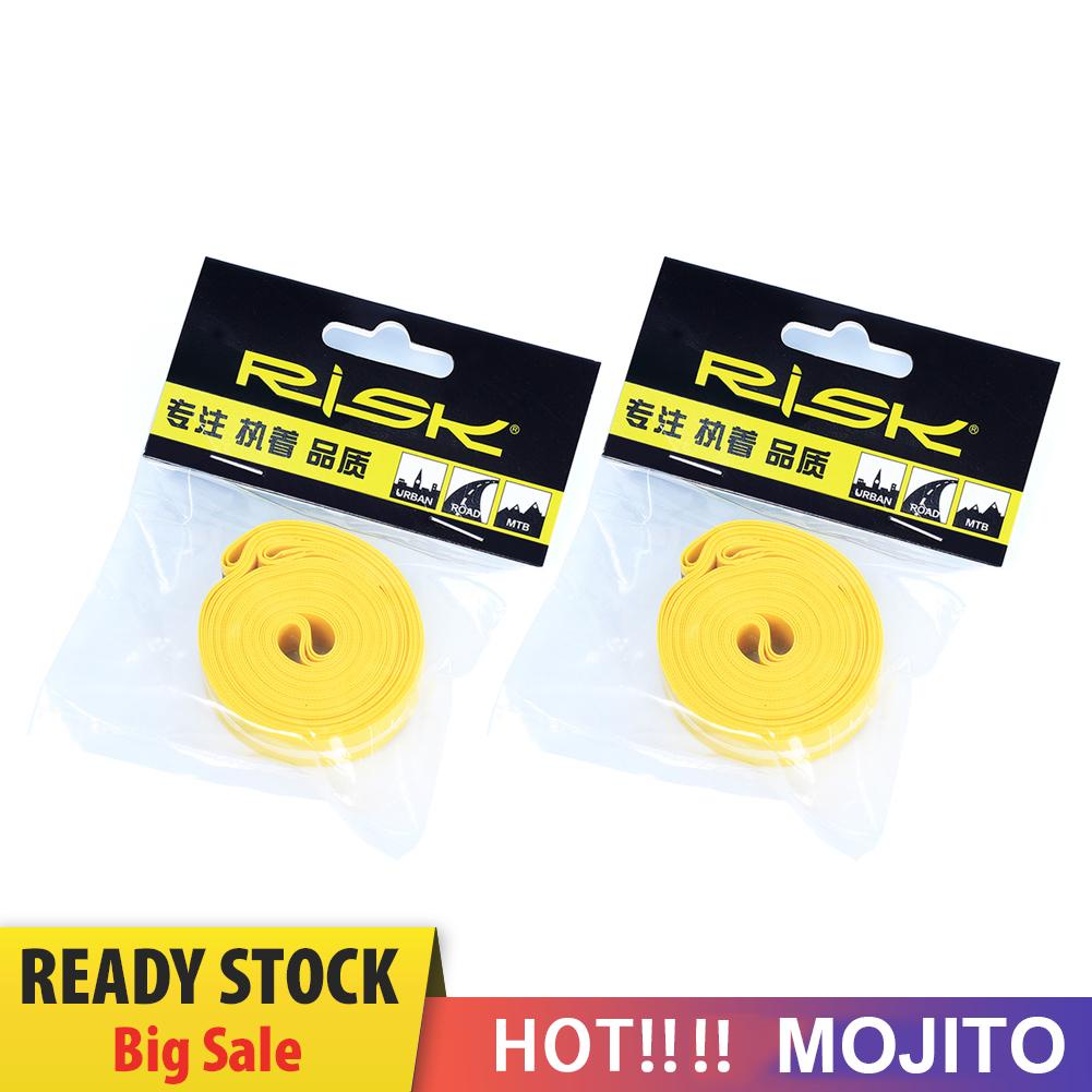 Risk 2pcs Tape Pelindung Jari-Jari Ban Untuk Sepeda Balap / Mtb / Fixie