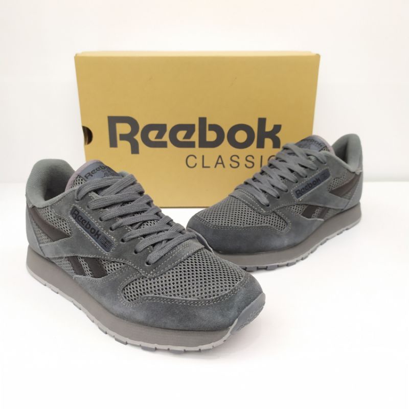 mens grey reebok classics