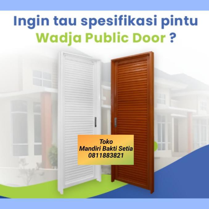 Pintu Kamar Mandi / Pintu Baja ( Wadja Public Door )