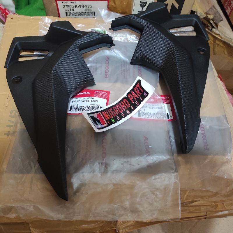 Cowl R dan Cowl L Fr Inner CBR150R LED K45G K45N Original honda