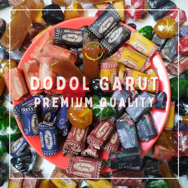 Dodol Garut Asli Kualitas Premium 500gr makanan manis dodol agung