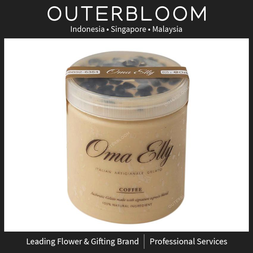 

Ice Cream Cake Gelato - Oma Elly Coffee Gelato - 500 mL