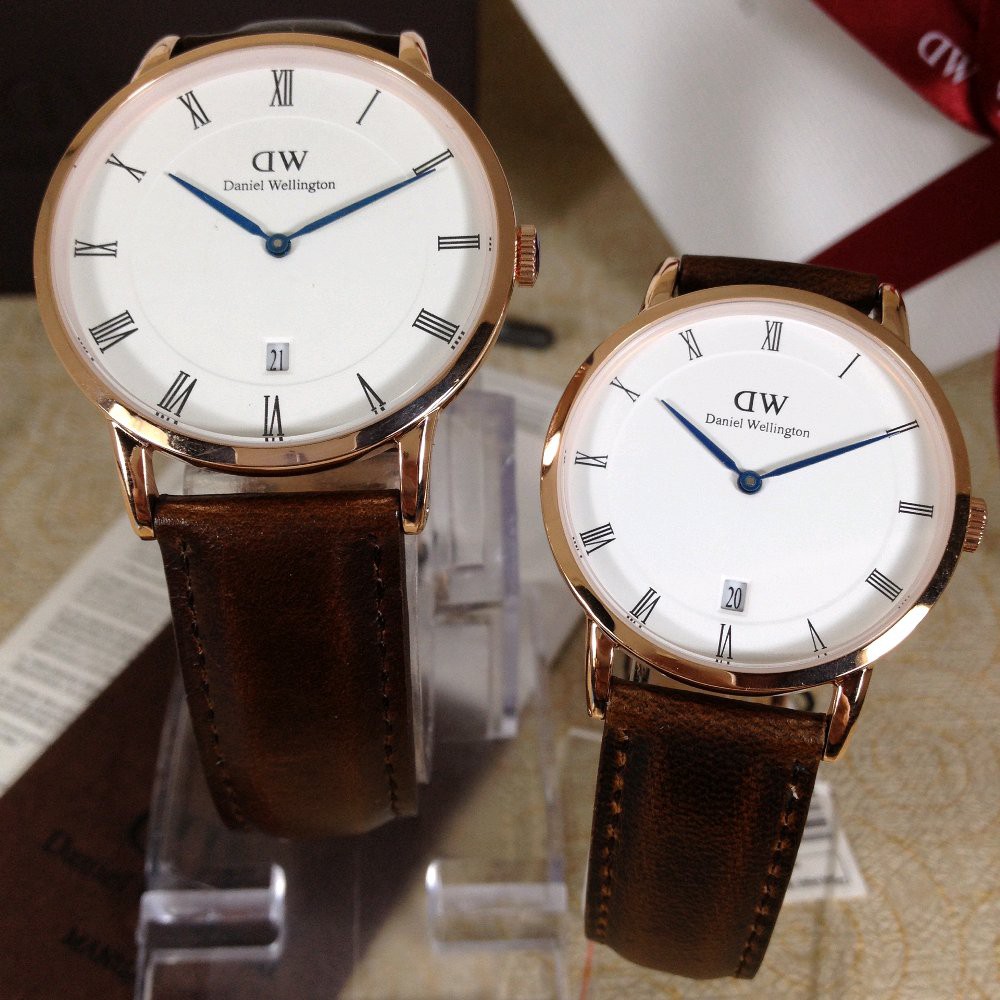 Jam Tangan Pria DW Dapper Bristol 38mm Rosegold Original