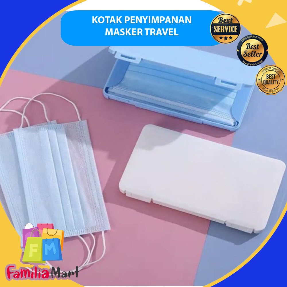 KOTAK PENYIMPANAN MASKER TRAVEL MULTIFUNGSI