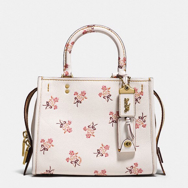 Coach Rogue 25 With Floral Bow Print