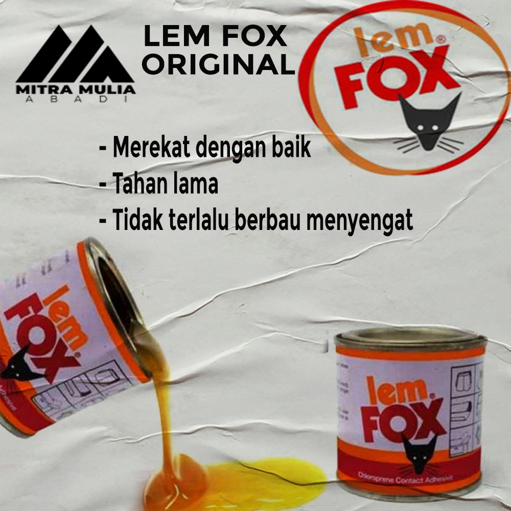 Lem Fox 70Gram Adhesive / Lem serba Guna