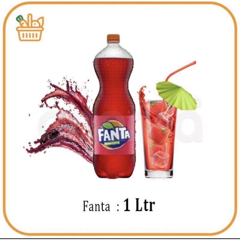 

Fanta Minuman Ringan [1000mL/12 botol]