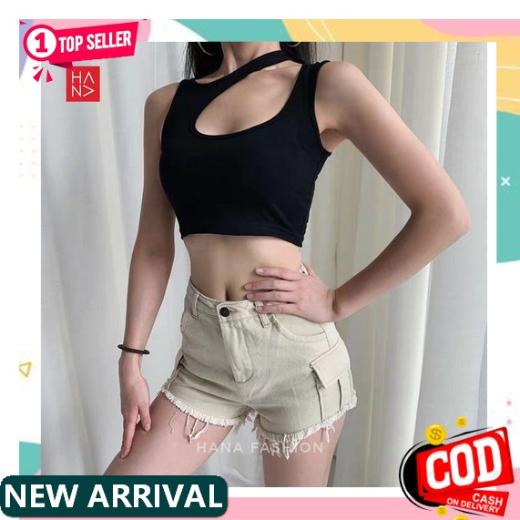 Mg0 ➘ Tenktop / Tank Top Sexy Singlet / Tenk Top Camisole Panjang / Tenk Top Tali Kecil / Gaya Korea