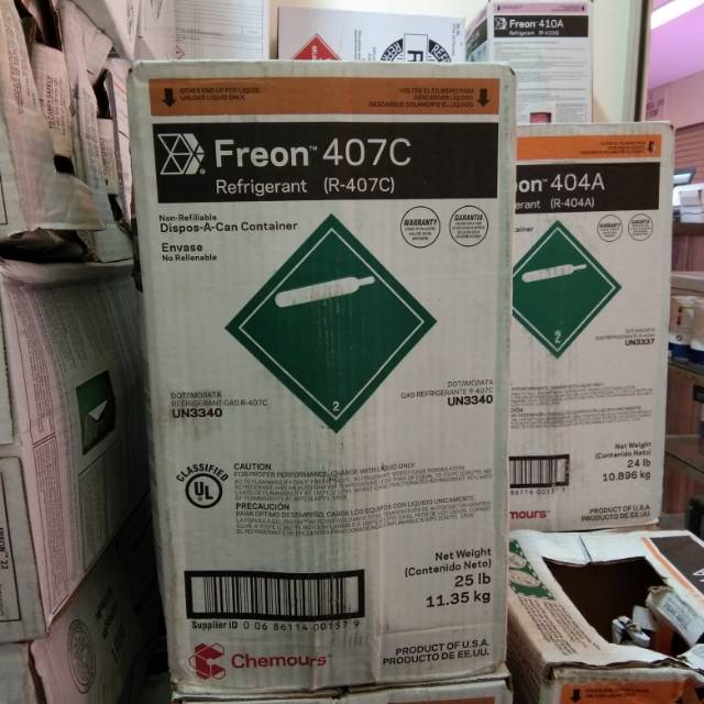 FREON R407 CHEMOURS USA