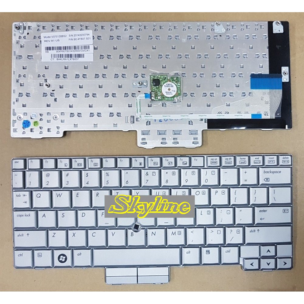 Keyboard Laptop Notebook HP EliteBook 2710 2710p 2730 2730p