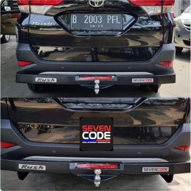 Towing Belakang Rush All New Lampu Bumper Belakang Rush All New Hollo Sevencode