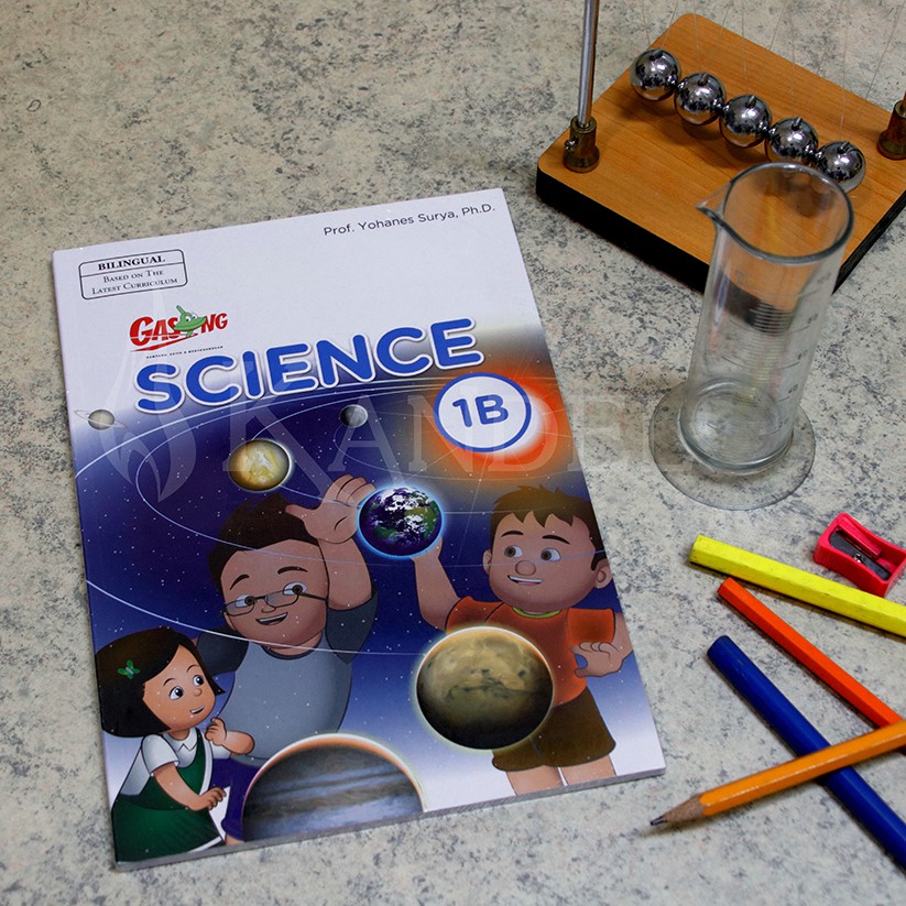 Buku IPA GASING SCIENCE SD KELAS 1B - Karangan Prof. Yohanes Surya