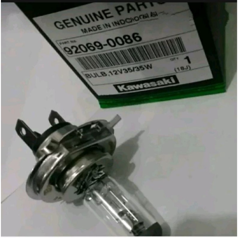 boklam bohlam lampu depan KLX 150 Original