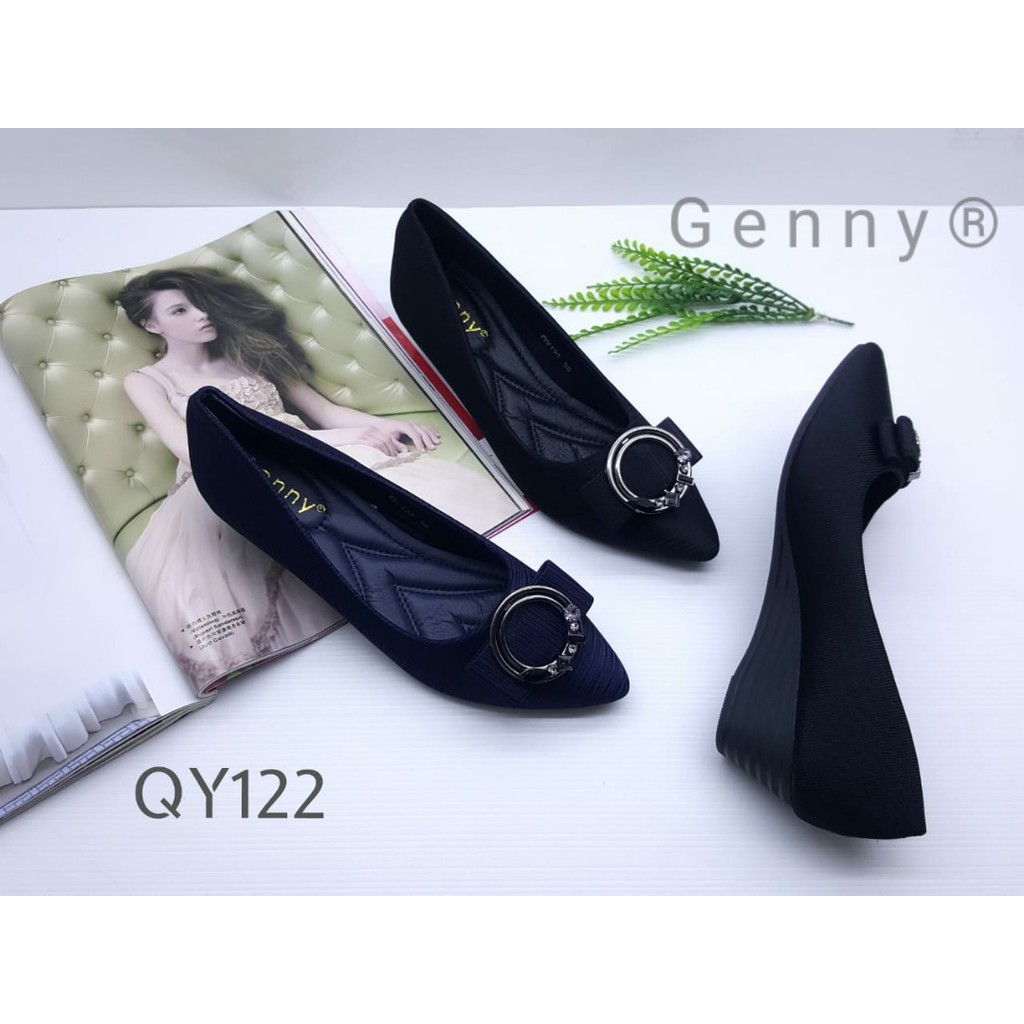  sepatu  wedges sepatu  wanita  import sepatu  promo genny  