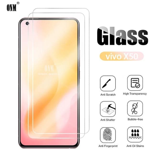 VIVO X60 / X50 TEMPERED GLASS  ANTI GORES KACA SCREEN PROTECTOR