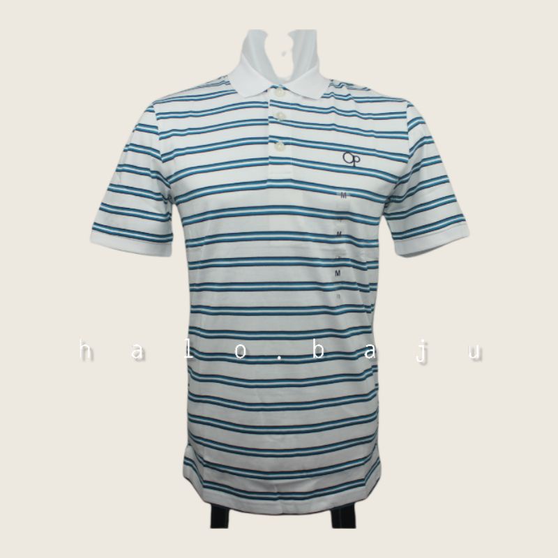OCEAN PACIFIC ORIGINAL - KAOS KERAH OP - POLO OP  (03MPS33410) Kaos Krah Pria Lengan Pendek