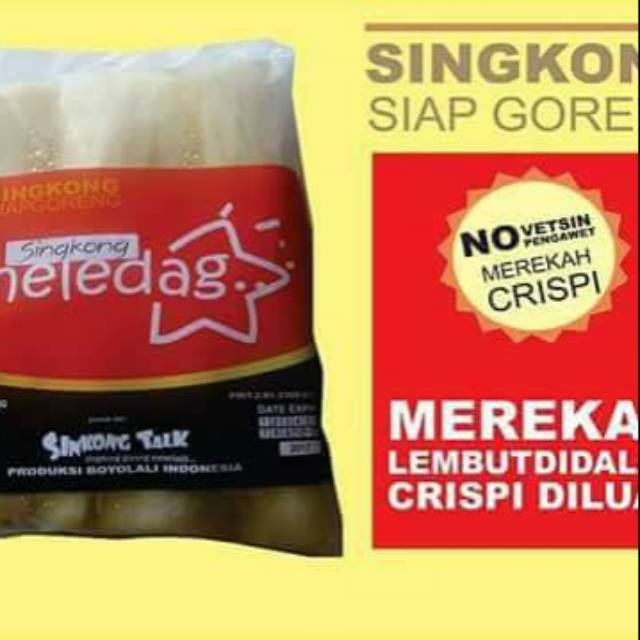 Singkong susu keju