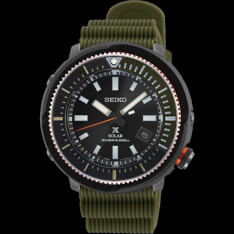 Jam Tangan Pria Seiko Prospex Tuna Street Series SNE547P1 Solar Divers Original
