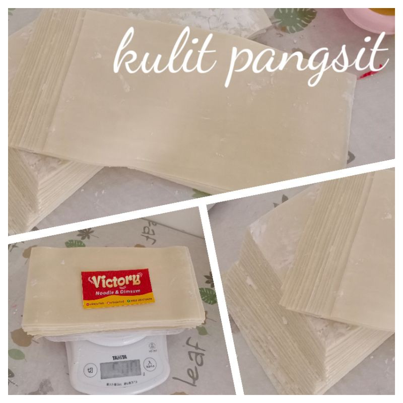 

Kulit Pangsit Panjang Siomay Swekiau Dumpling Pangsit Kotak
