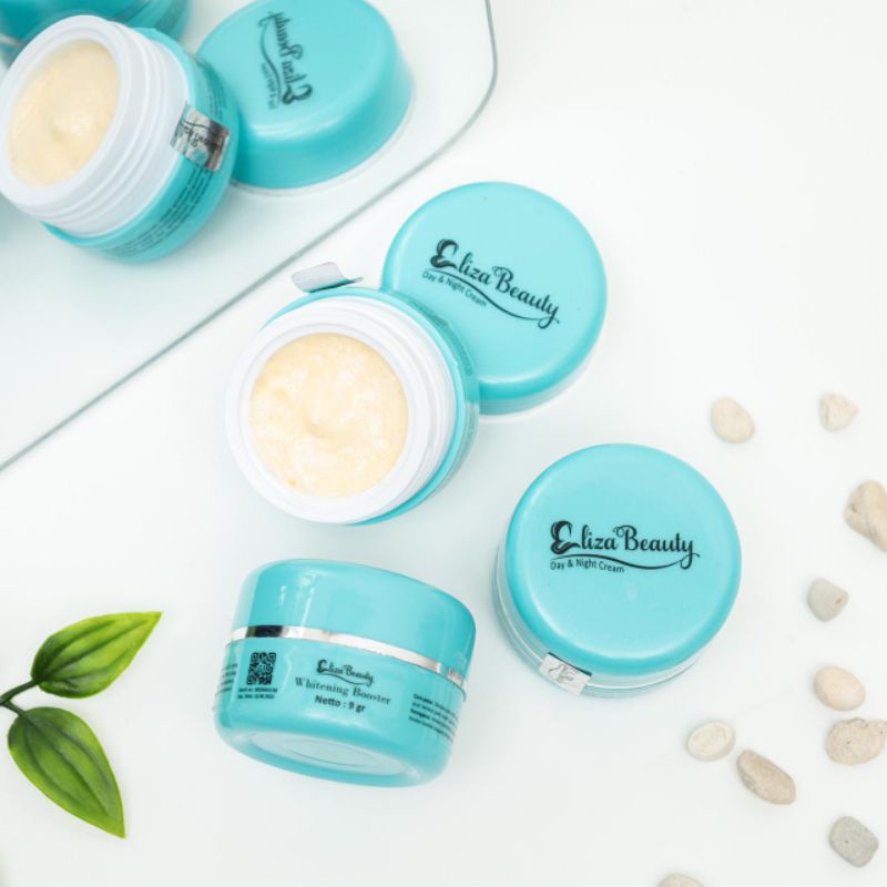 SKINCARE PEMUTIH WAJAH ELIZA BEAUTY KRIM WAJAH SIANG MALAM CREAM ELIZA ORIGINAL BESST SELER