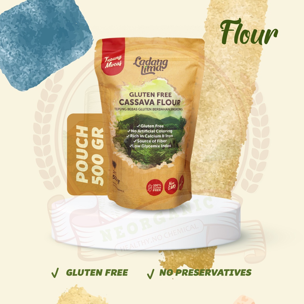 

Ladang Lima All Purpose Cassava Flour Tepung Serbaguna 500gr