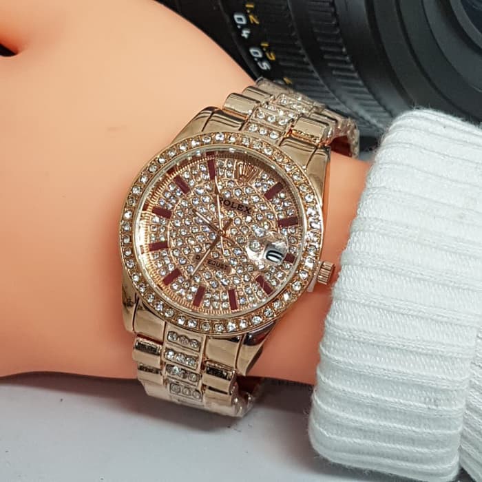 JAM TANGAN MURAH/JAM ORIGINAL/ JAM TANGAN ROLEX RANTAI 1335