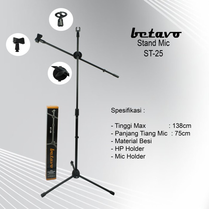 Stand mic Betavo ST 25 BESI PROMO