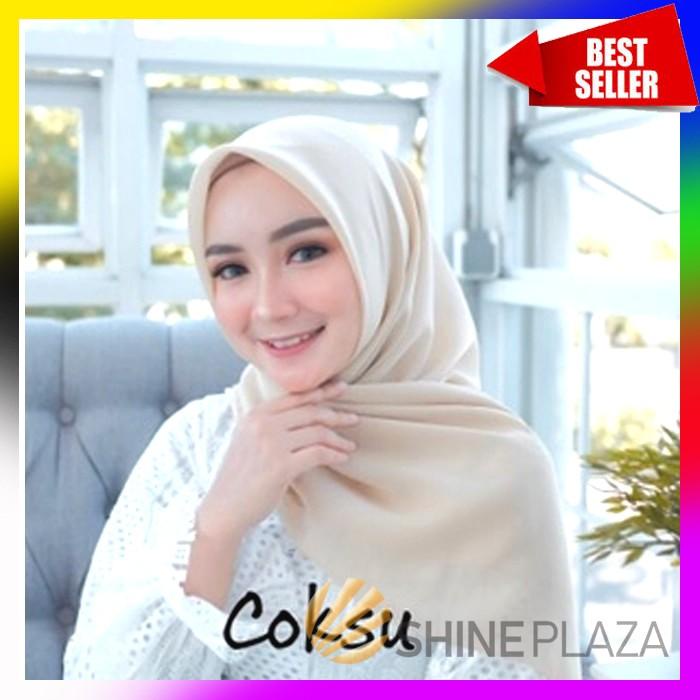 Jual FASHION MUSLIM BELLA SQUARE HIJAB SEGIEMPAT COKSU JILBAB SEGIEMPAT