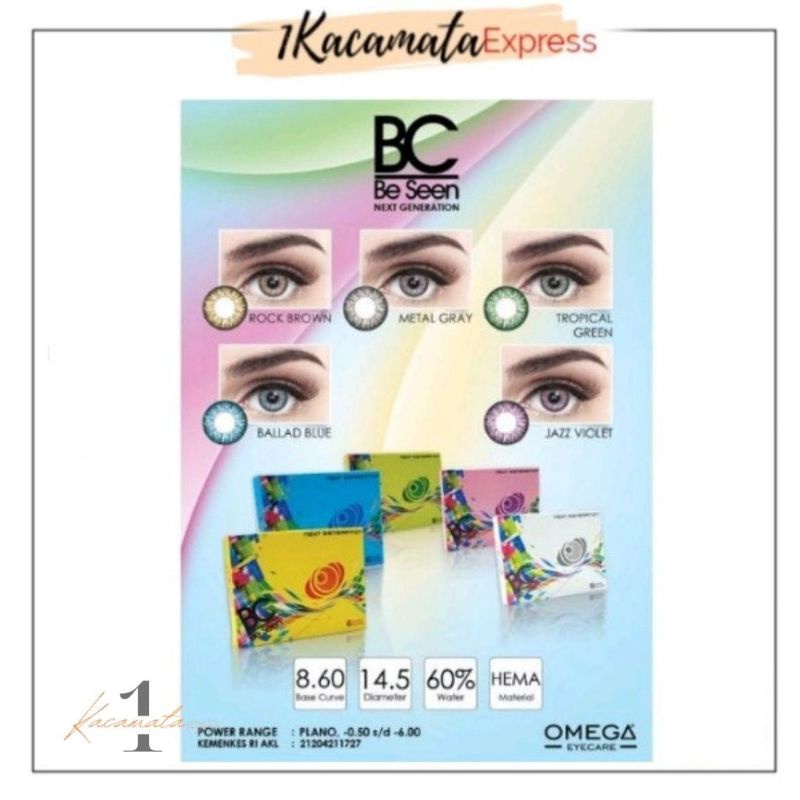 OMEGA SOFTLENS WARNA