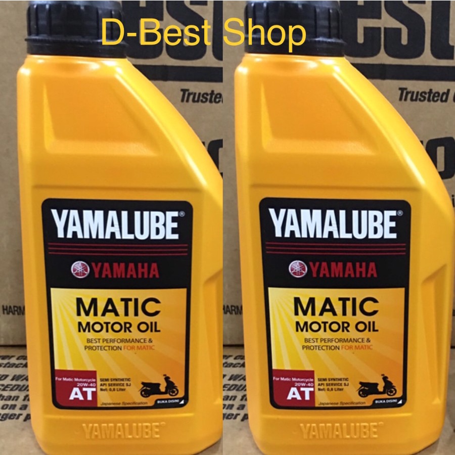 Oli mesin MOTOR MATIC | yamalube matic - 0.8 liter | MIO VINO SPACY SCOOPY BEAT DLL